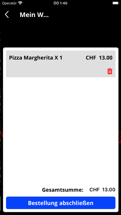 Picante Pizza Kurier Wald Screenshot