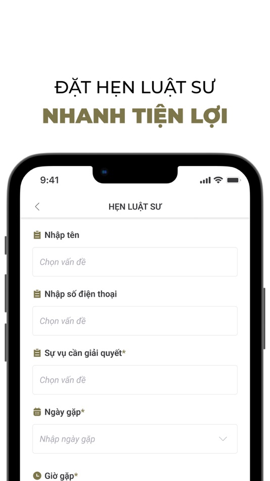 #5. Golusa: Dịch vụ pháp lý (iOS) Με: Duy Bui