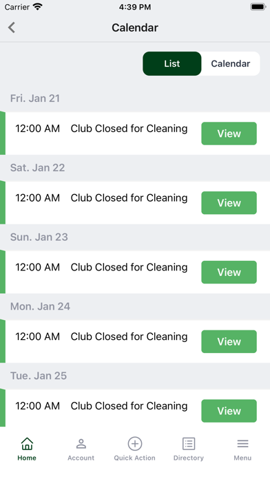 Danville Country Club Screenshot