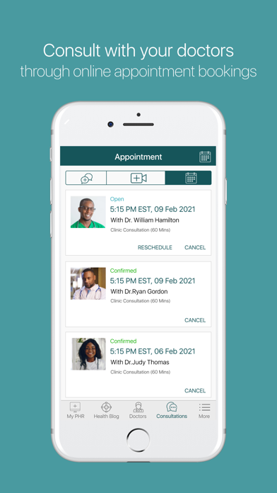 Urban Care MyHealth Screenshot