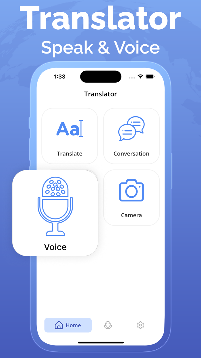 Translate  Speak  Voice