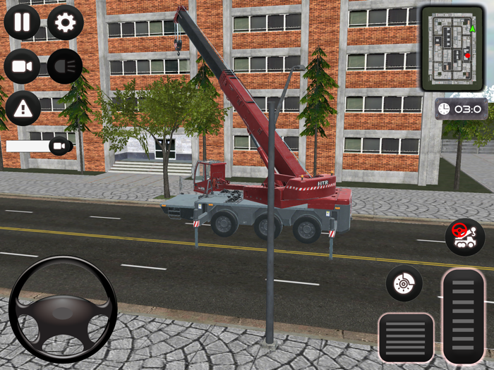 Crane Truck City Works