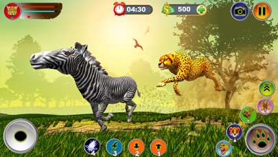 Wild Cheetah Simulator Game 3dのおすすめ画像3