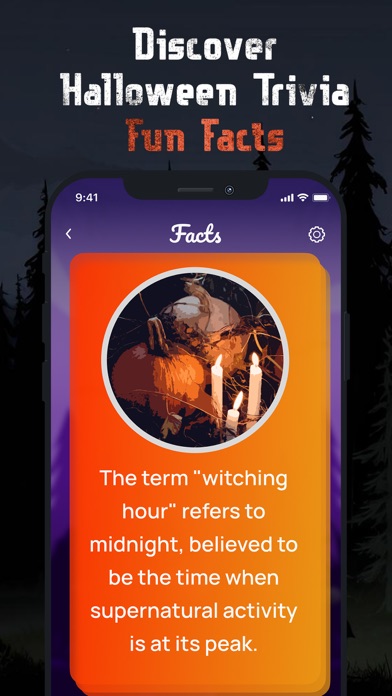 Spooky Halloween Sounds & Fact Screenshot