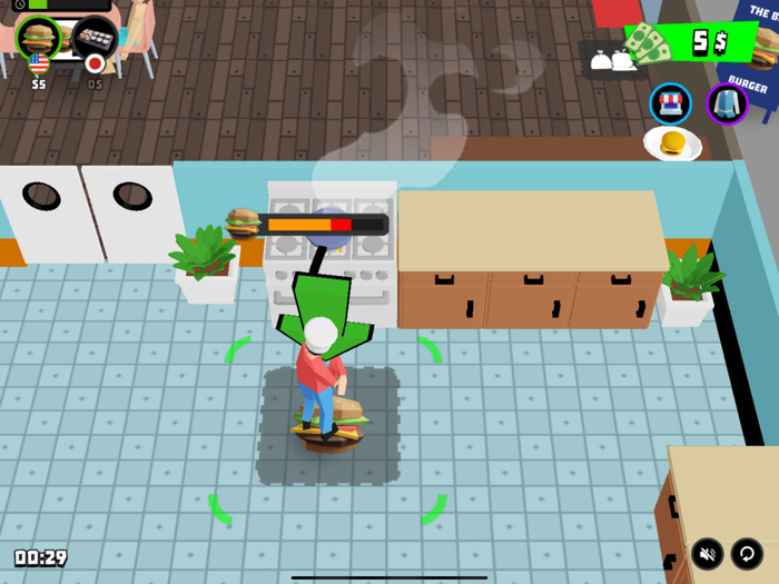 Burger Bounty  Cooking Game