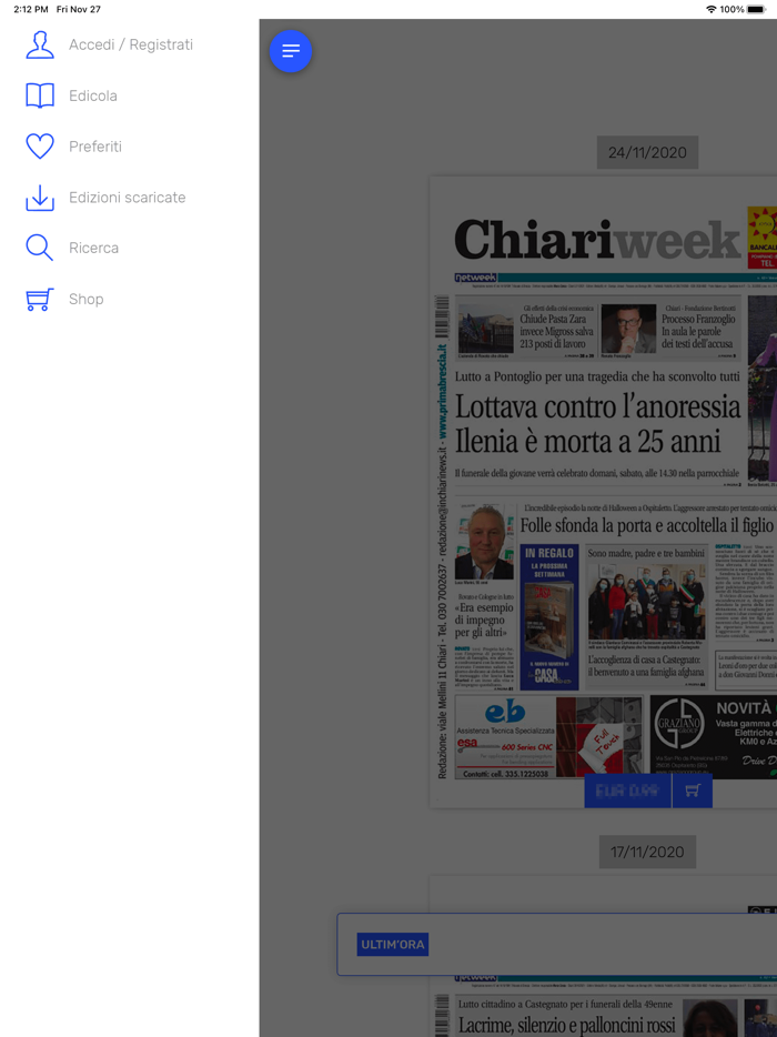 Chiari Week Edicola Digitale