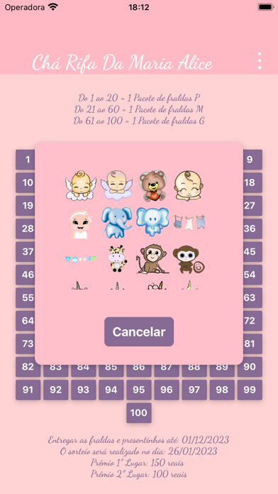 Chá Rifa Screenshot