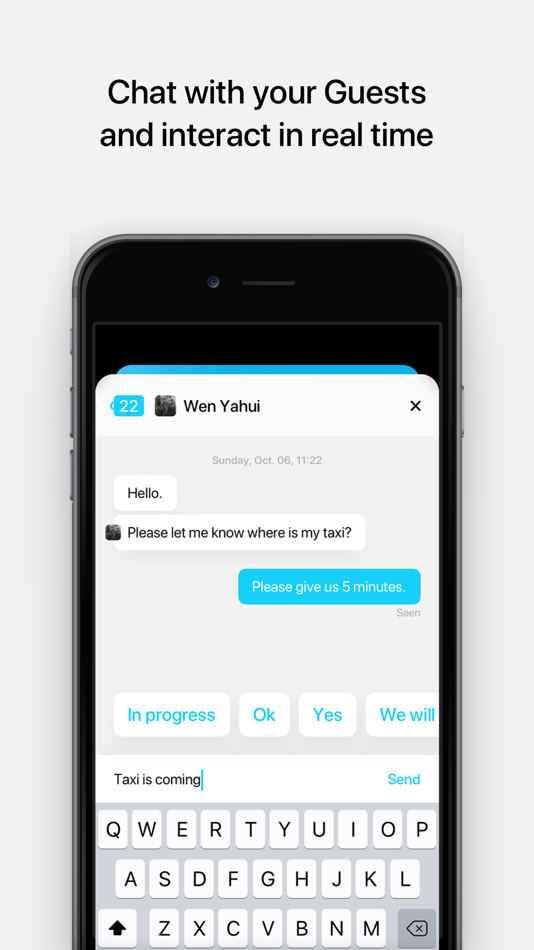 #5. SmartChat - Beyond Borders (iOS) 由: SmartHotel sp. z o.o.