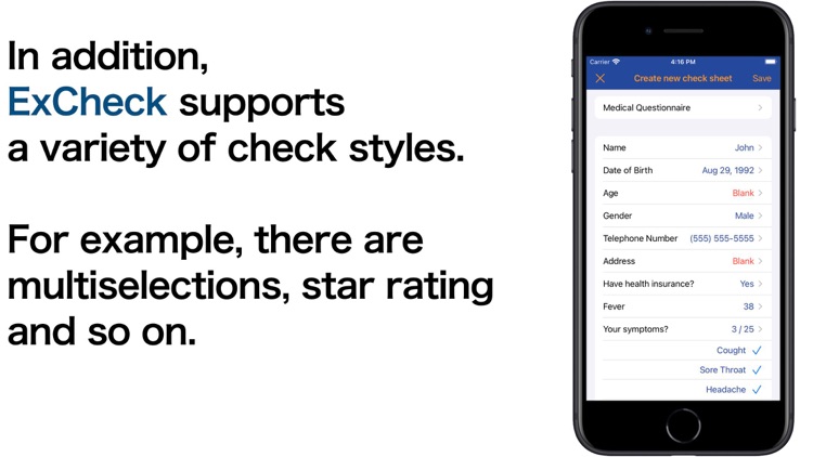 ExCheck - Create Check Sheets