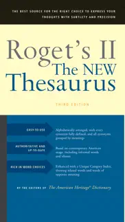 roget's ii: new thesaurus iphone screenshot 1