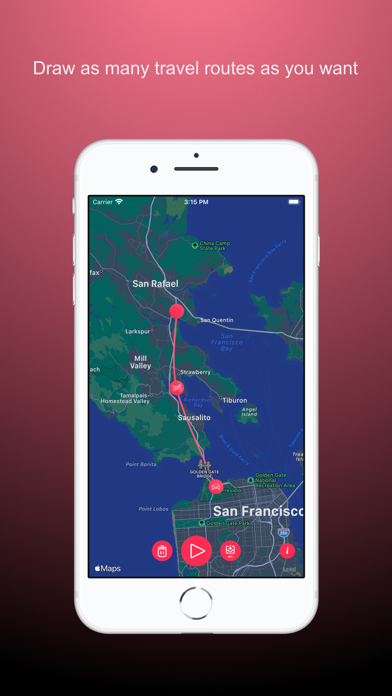 Travel Map Zenkou Screenshot