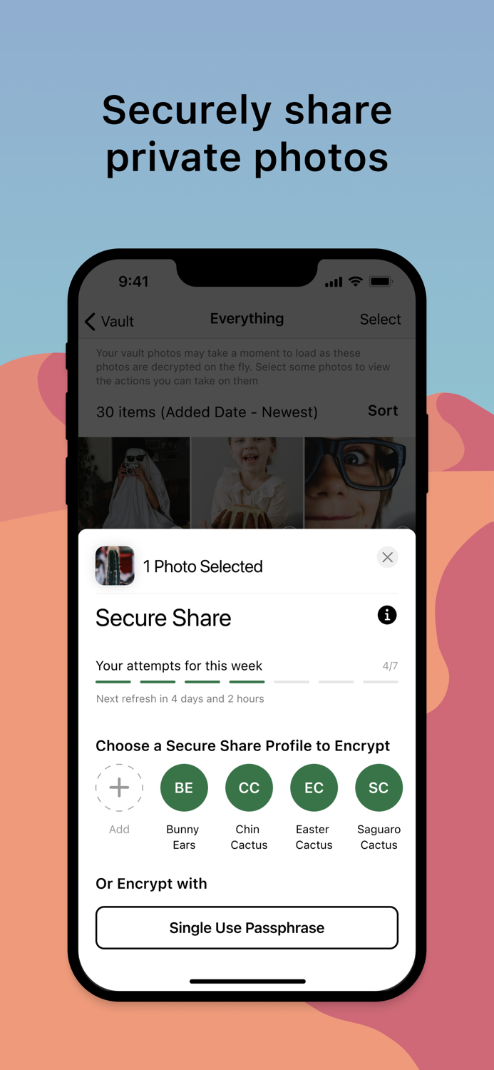 Cacti AI-Powered Photo Vault