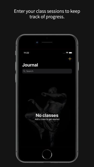 MuayThaiJournal Screenshot