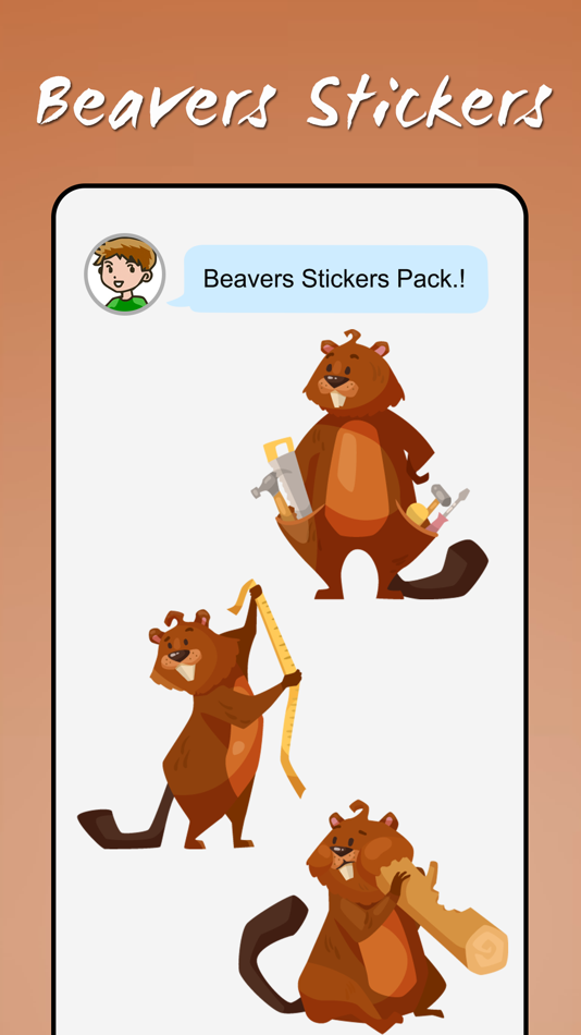 Beavers Stickers - 1.3 - (iOS)