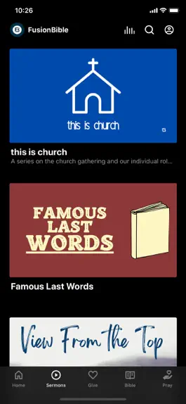 Game screenshot Fusion Bible Church apk