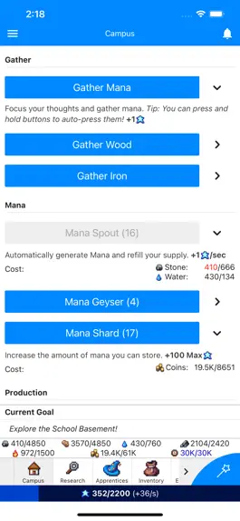 Game screenshot Magic Research mod apk