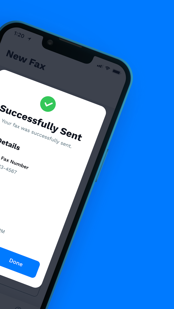 Fax - Versende Fax vom Handy