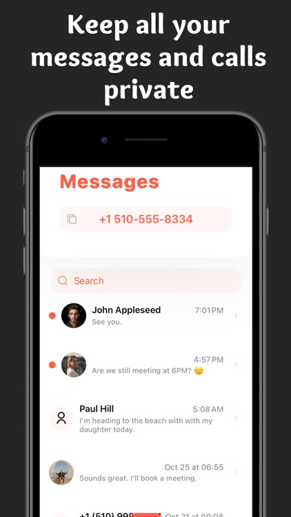 Texter: Second Texting Number screenshot-3