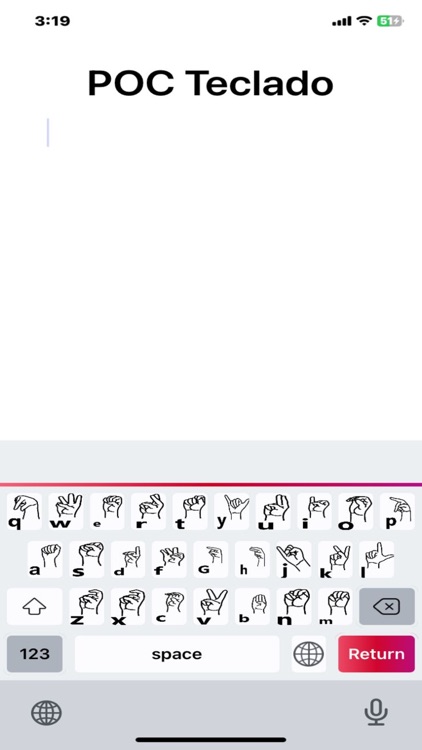 Sign Language Keyboard App