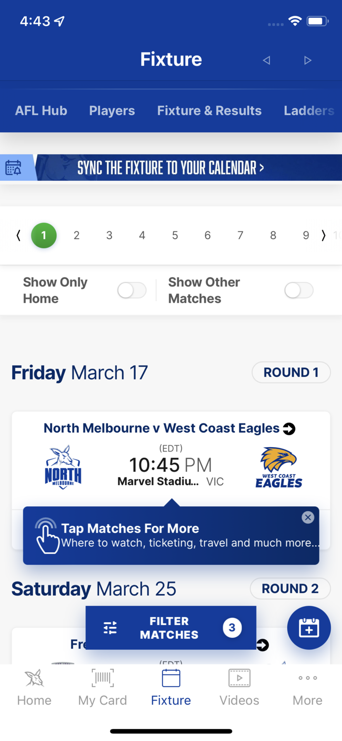 North Melbourne Official App