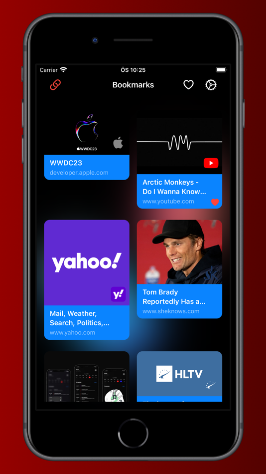 #1. Linkly-Bookmarks (iOS) 由: Kaan izgi