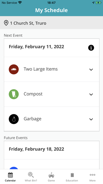 Colchester Waste Management Screenshot