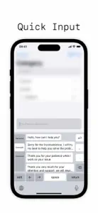 Phrase Keyboard - Quick Type screenshot #1 for iPhone