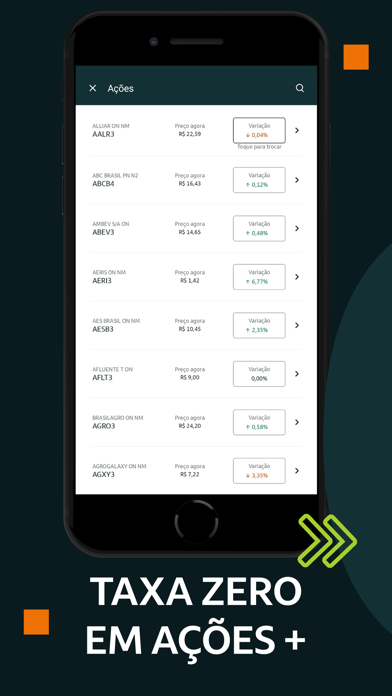 íon Itaú: investir em ações Screenshot