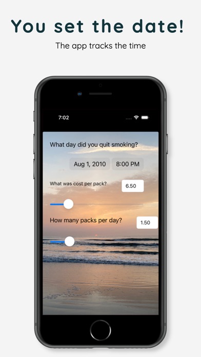 Screenshot #3 pour I'm Done! - Smoking Counter