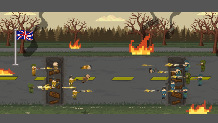 War Troops 1917 - WW1 Battle