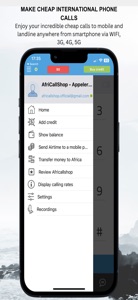 Africallshop - call Africa screenshot #3 for iPhone