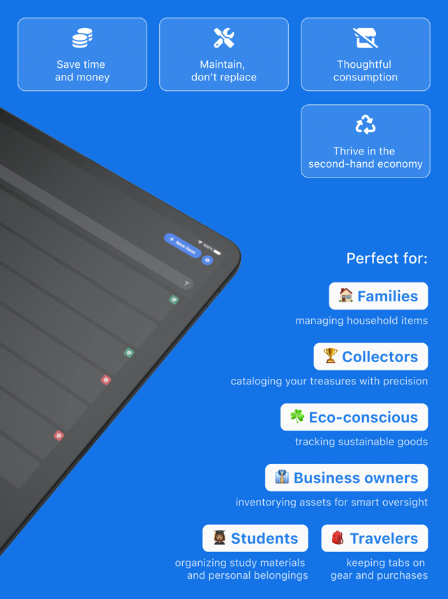 Itemido: Manage Home Inventory Screenshot