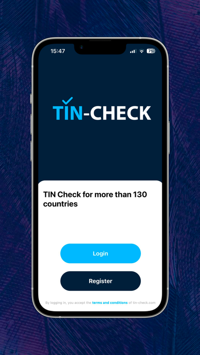 TIN Check Screenshot