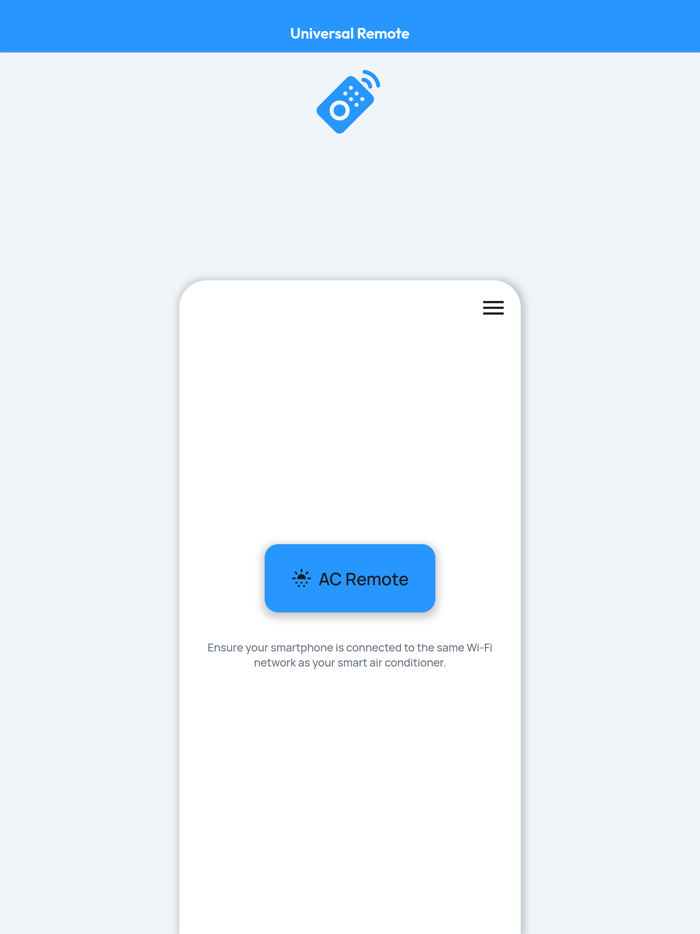Remote for Air Conditioner