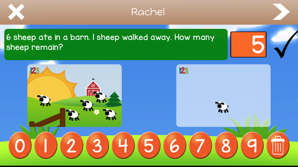 #3. Story Problems (iOS) 由: I Teach Tiny Humans, LLC