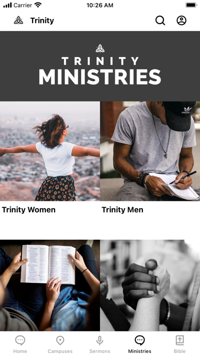 The Trinity Church App Screenshot