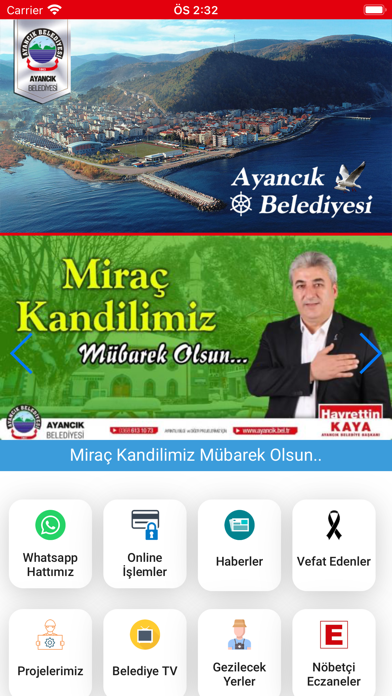 Ayancık Belediyesi Screenshot