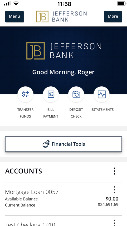 #2. Jefferson Bank Mobile (iOS) Bởi: Jefferson Bank