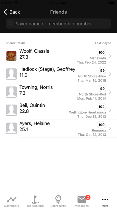 Golf NZ Screenshot