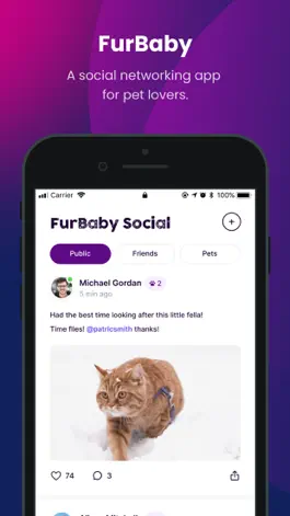 Game screenshot FurBaby Social mod apk