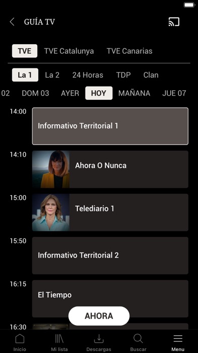 RTVE Play Screenshot