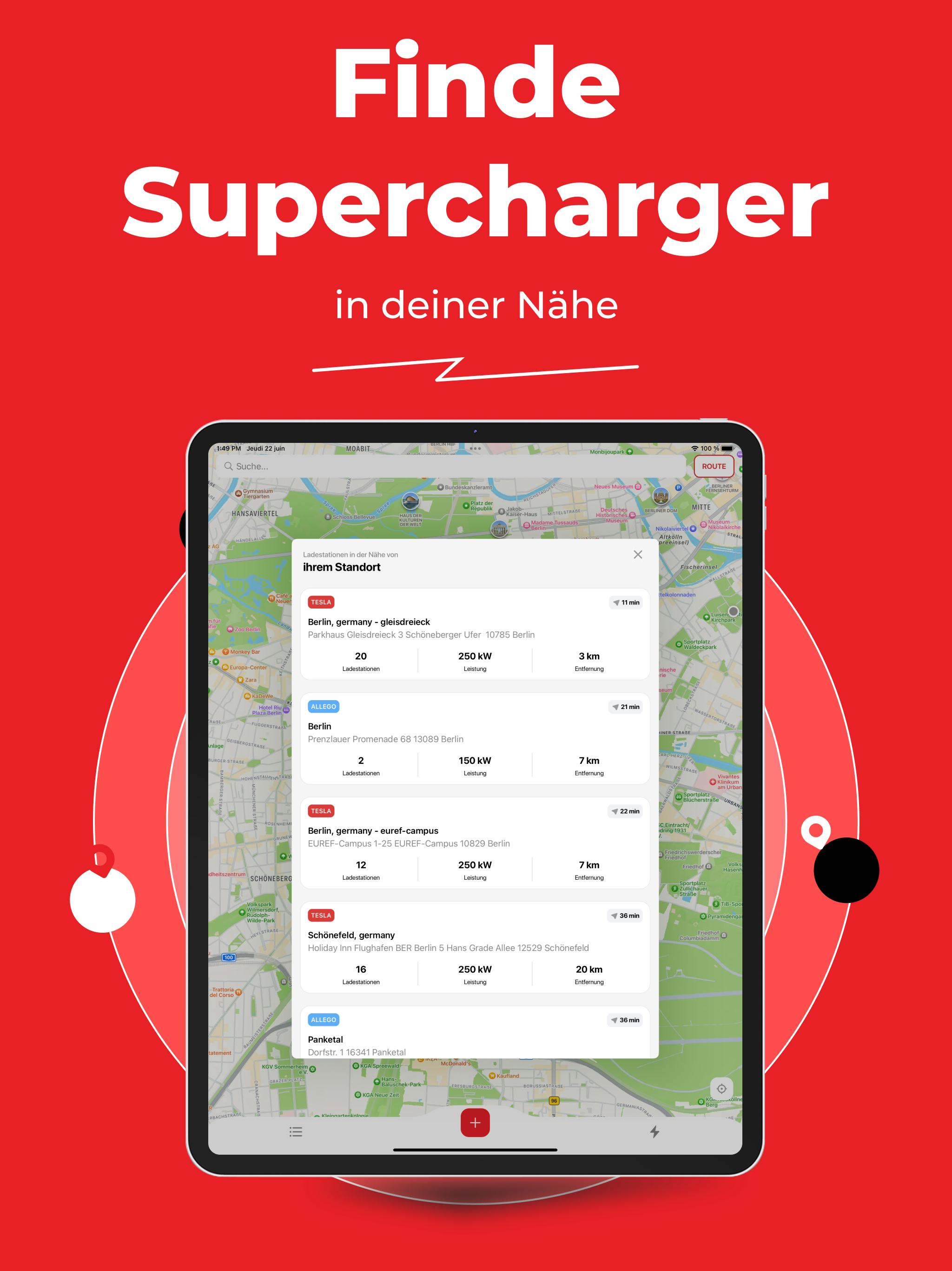 Supercharger für Tesla
