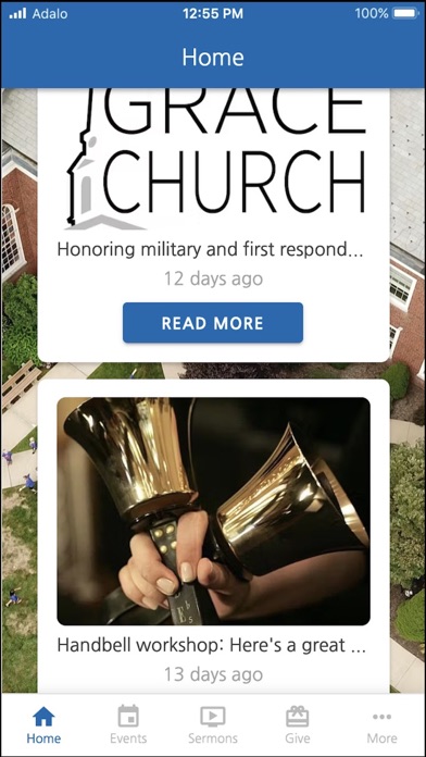 Grace Church of Indiana, PA Screenshot