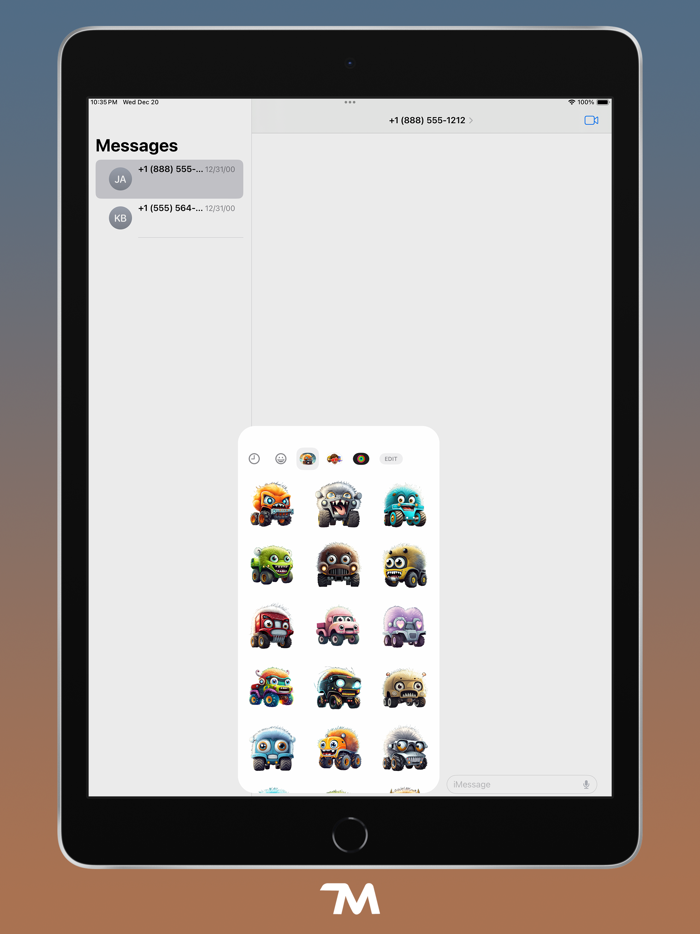 Monster Trucks Stickers