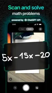 homie ai - scan math & solve iphone screenshot 1