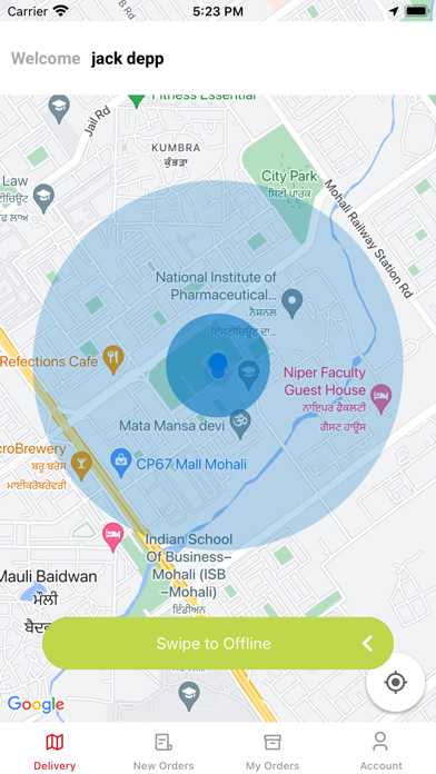 Foodolino Delivery Screenshot