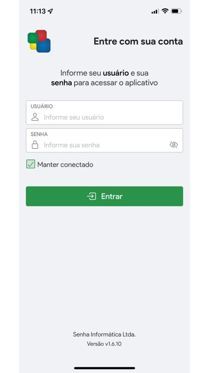 Senha Mobile