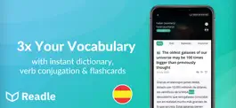 Game screenshot Learn Spanish: News by Readle hack
