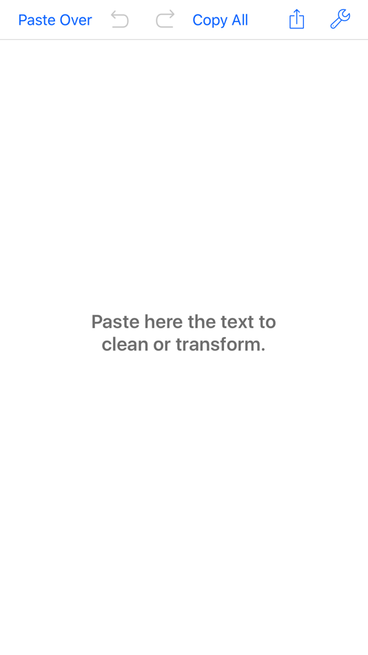 Clean Text - 5.0 - (iOS)