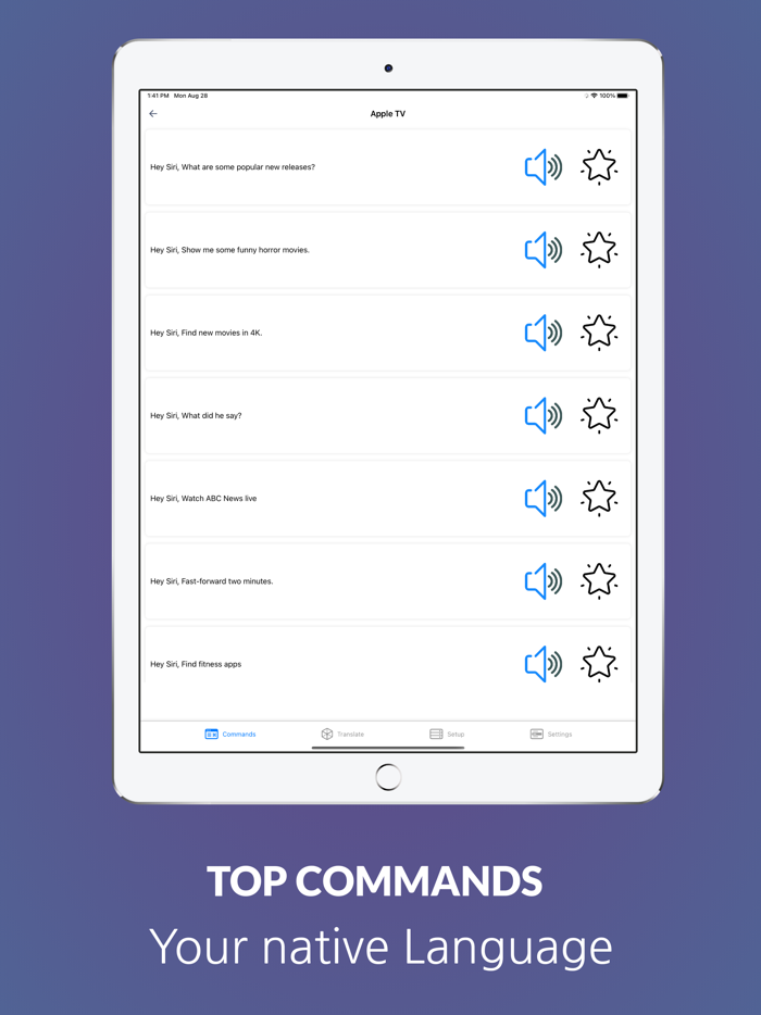 Voice Commands for Siri